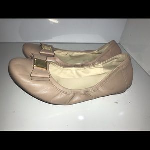 Cole again Tali Bow Ballet Flat (Maple Syrup)
